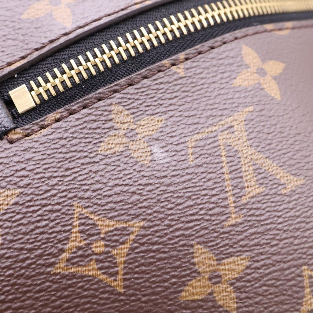 LOUIS VUITTON(ルイヴィトン) モノグラム ポパンクールMM PVC レザー ゴールド金具 2WAY トートバッグ ハンドバッグ ショルダーバッグ M43435 ブラウン レディース