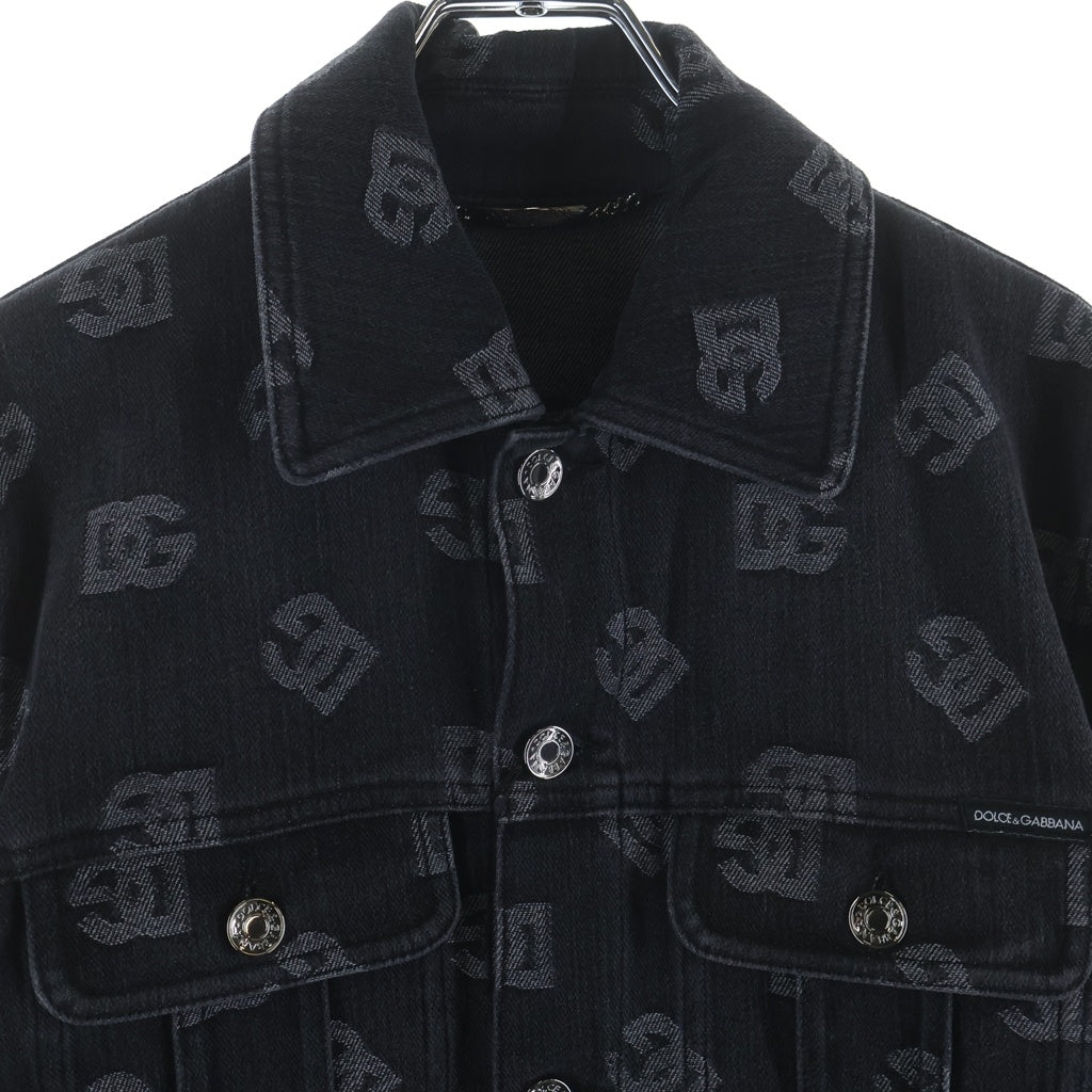 DOLCE & GABBANA(ドルチェアンドガッバーナ) グラフィックデニムジャケット #44 G9VZ8T レディース
