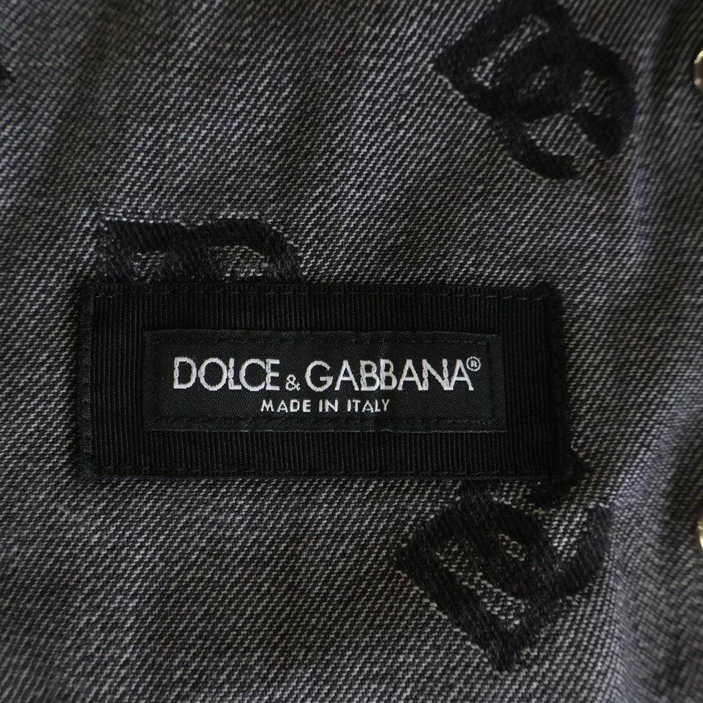 DOLCE & GABBANA(ドルチェアンドガッバーナ) グラフィックデニムジャケット #44 G9VZ8T レディース