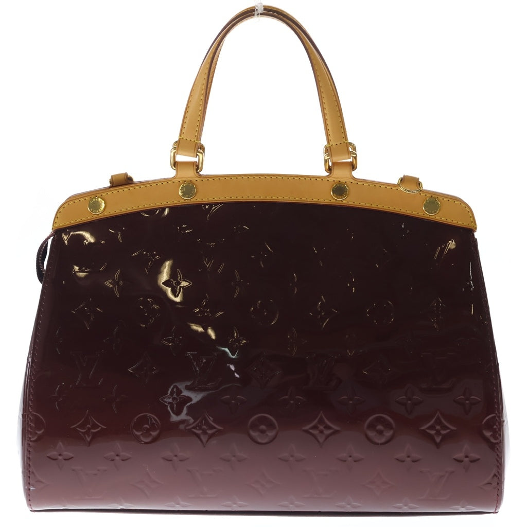 LOUIS VUITTON(ルイヴィトン) モノグラム ヴェルニ ブレアMM ルージュフォーヴィスト 2WAY ハンドバッグ ショルダーバッグ M91690 ボルドー レッド系 レディース