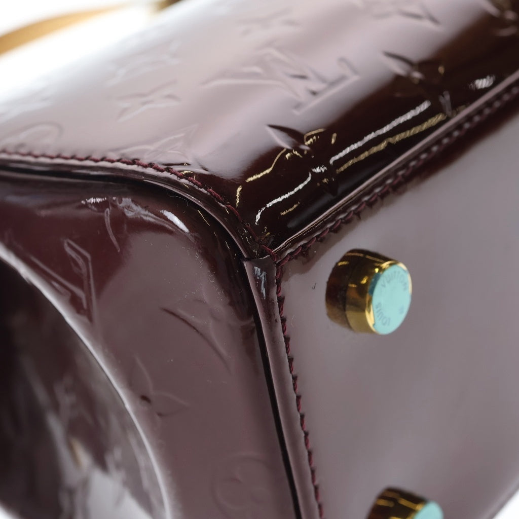LOUIS VUITTON(ルイヴィトン) モノグラム ヴェルニ ブレアMM ルージュフォーヴィスト 2WAY ハンドバッグ ショルダーバッグ M91690 ボルドー レッド系 レディース