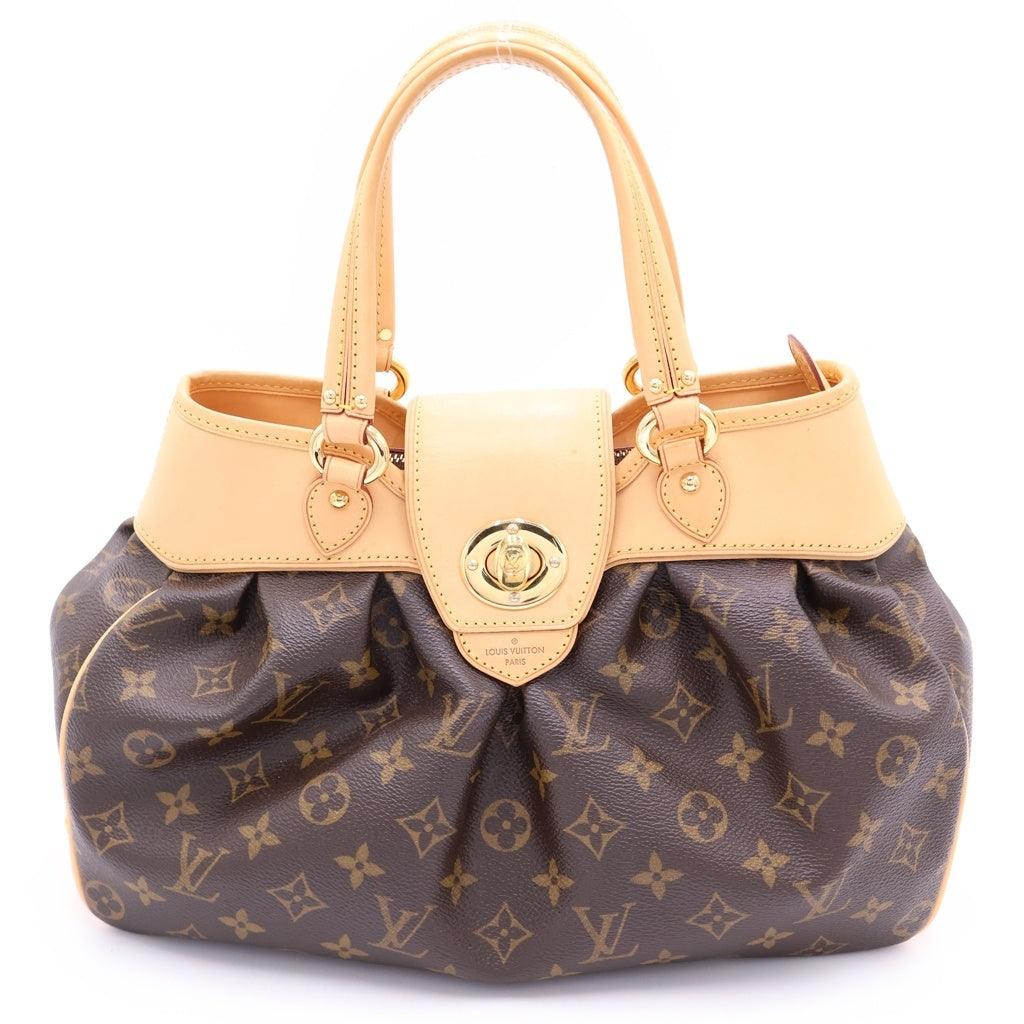 LOUIS VUITTON(ルイヴィトン) モノグラム ボエシPM PVC レザー ハンドバッグ M45715 ブラウン レディース