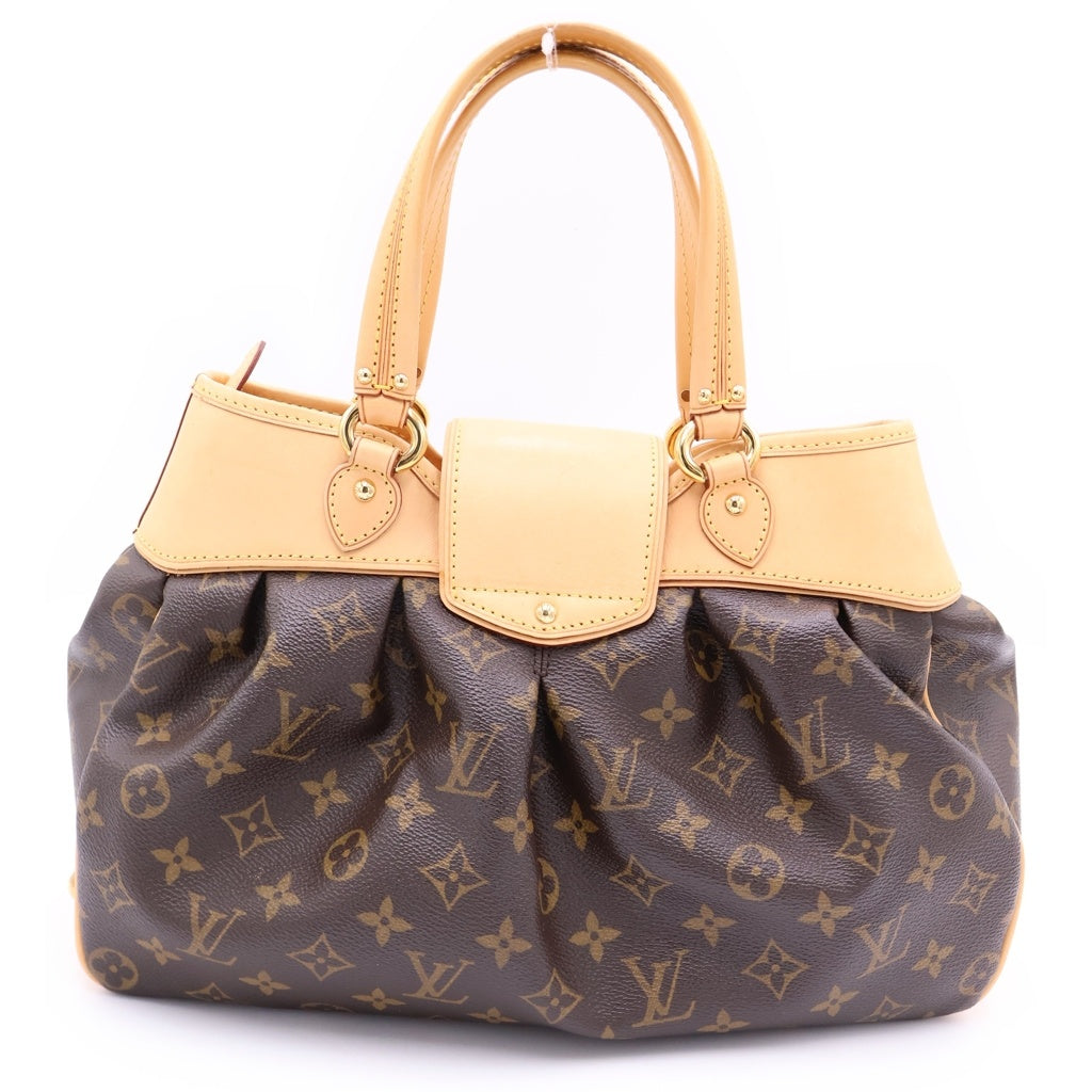 LOUIS VUITTON(ルイヴィトン) モノグラム ボエシPM PVC レザー ハンドバッグ M45715 ブラウン レディース