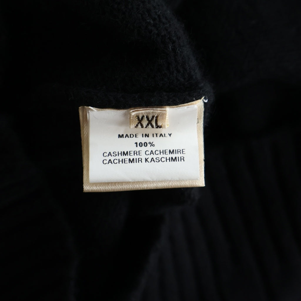HERMES(エルメス) フルジップ ニットセーター ブラック #M レディース