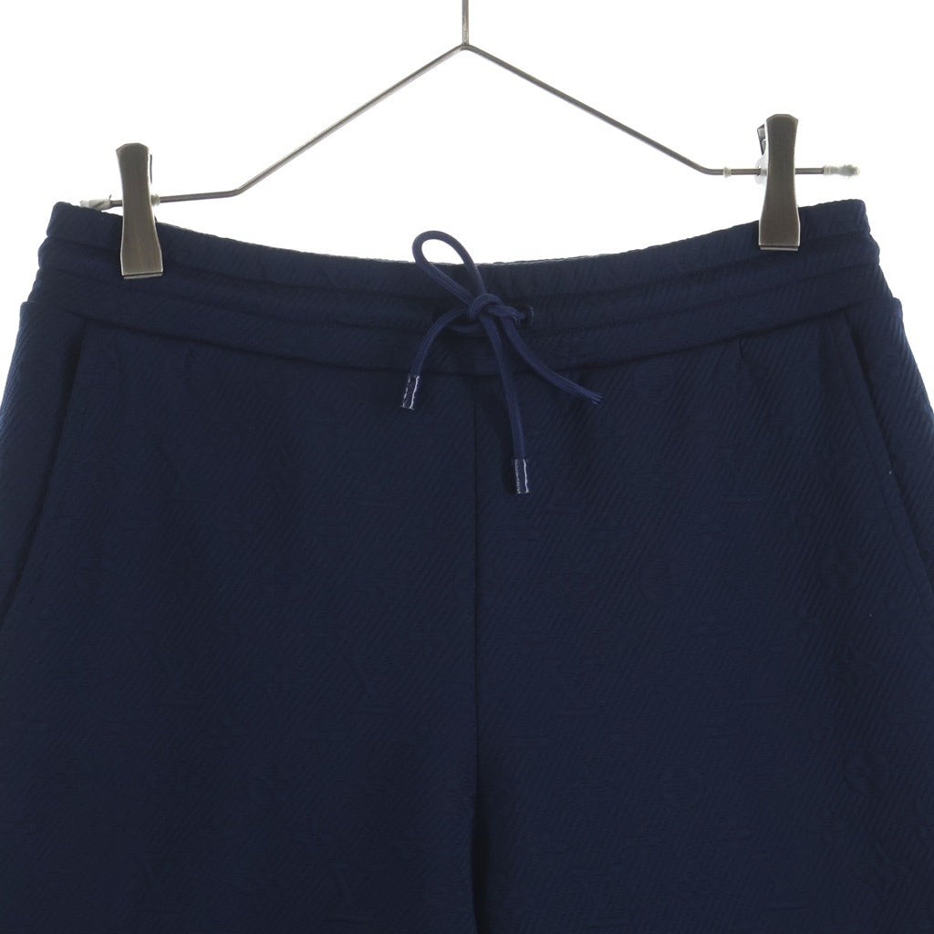 LOUIS VUITTON(ルイヴィトン) 22SS ヴァージルアブロー エンボスモノグラム ジョガー パンツ ネイビー RM221Q XHM HJY46W