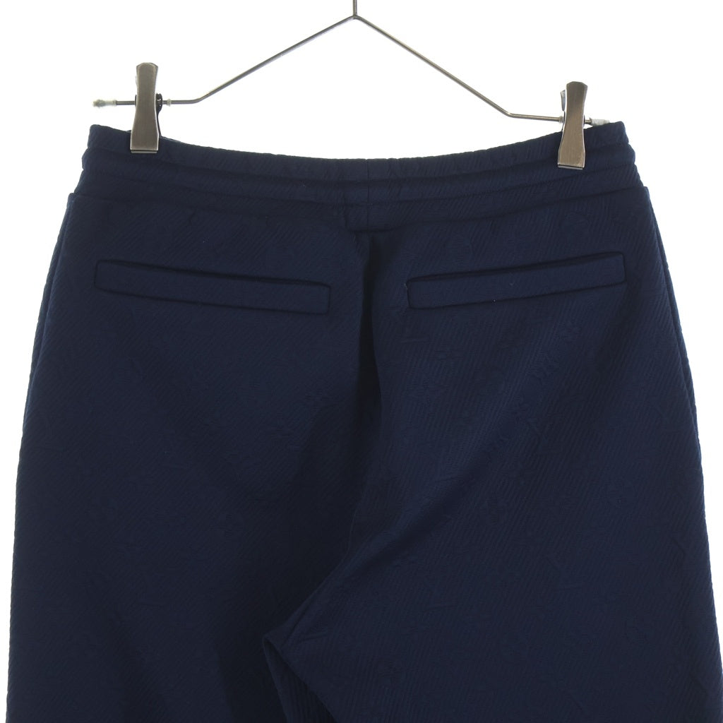 LOUIS VUITTON(ルイヴィトン) 22SS ヴァージルアブロー エンボスモノグラム ジョガー パンツ ネイビー RM221Q XHM HJY46W