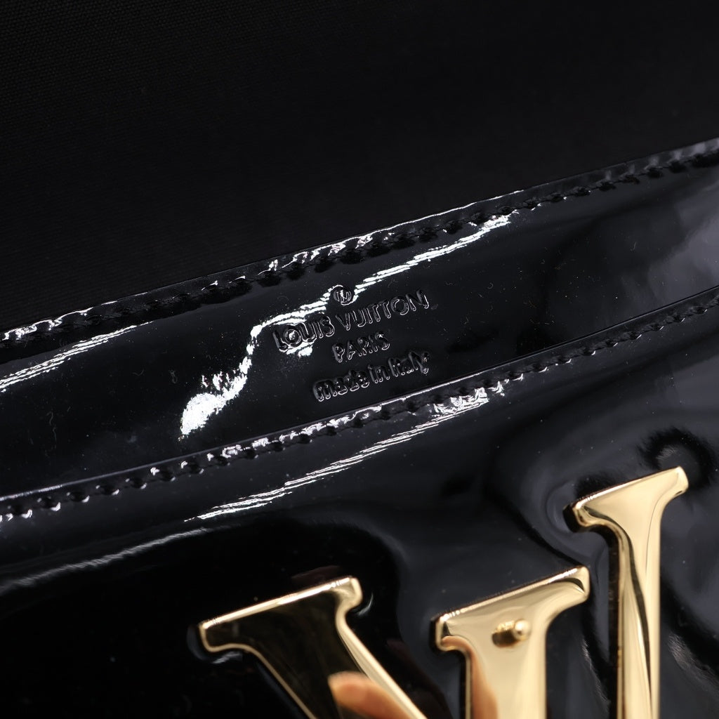 LOUIS VUITTON(ルイヴィトン) ヴェルニ ポシェットルイーズEW NM クラッチバッグ セカンドバッグ ハンドバッグ M51634 ブラック レディース