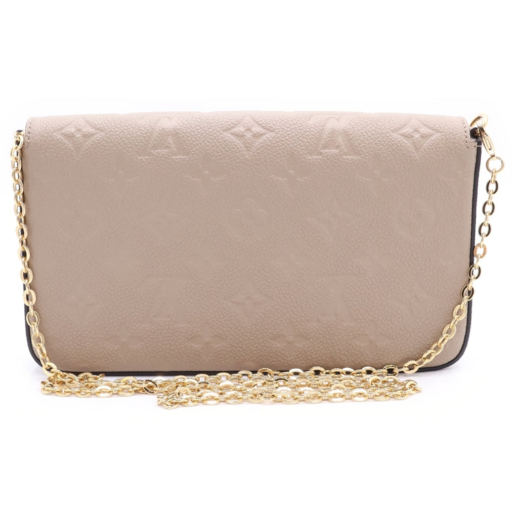 LOUIS VUITTON(ルイヴィトン) モノグラムアンプラント ポシェット・フェリシー チェーンウォレット ショルダーバッグ M82363 RFID レディース