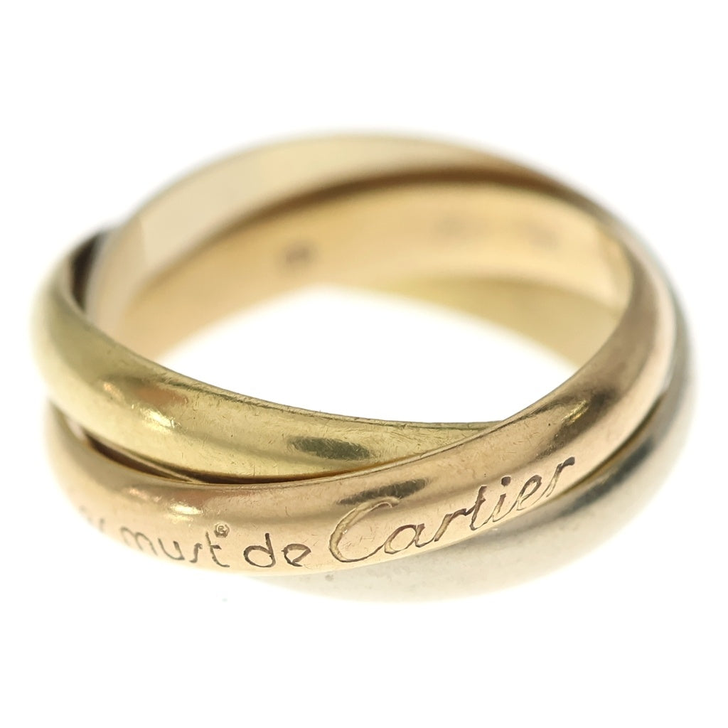 Cartier(カルティエ) トリニティ リング 指輪 イエローゴールド/ピンクゴールド/ホワイトゴールド