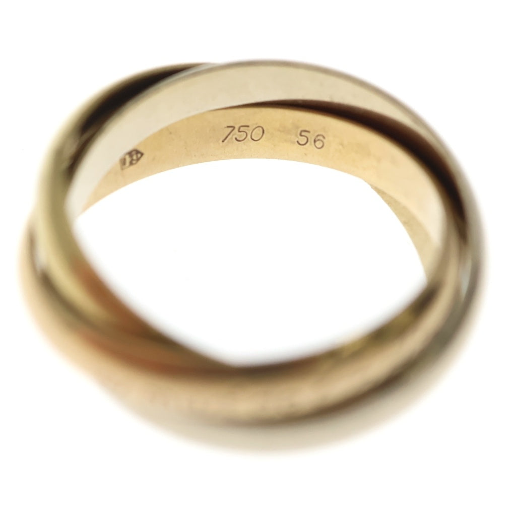 Cartier(カルティエ) トリニティ リング 指輪 イエローゴールド/ピンクゴールド/ホワイトゴールド