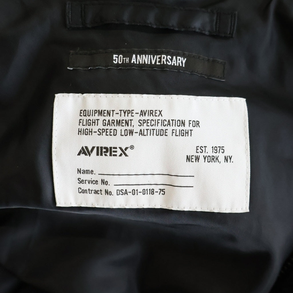 AVIREX(アヴィレックス) CWU-36P FLIGHT JACKET フライトジャケット ミリタリー ブラック 783-5152005