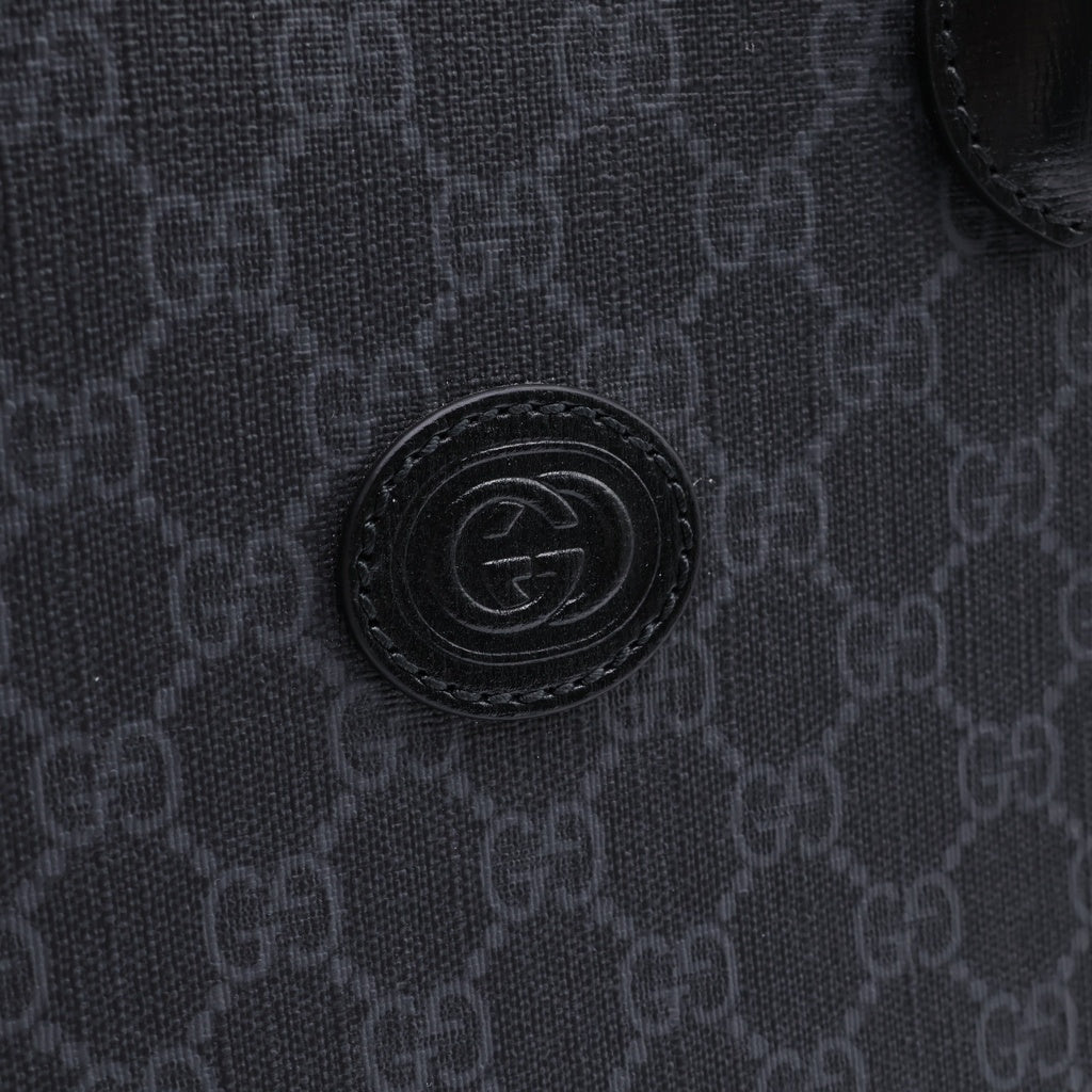 GUCCI(グッチ) インターロッキングG GGスプリーム PVC レザー 2WAY