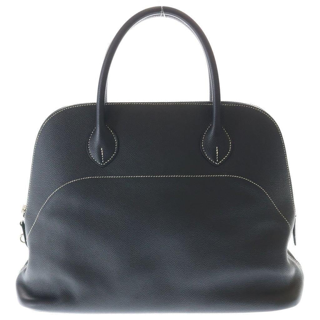 HERMES(エルメス) ボリードリラックス35 エプソン シルバー金具 T刻印 ハンドバッグ ブラック レディース