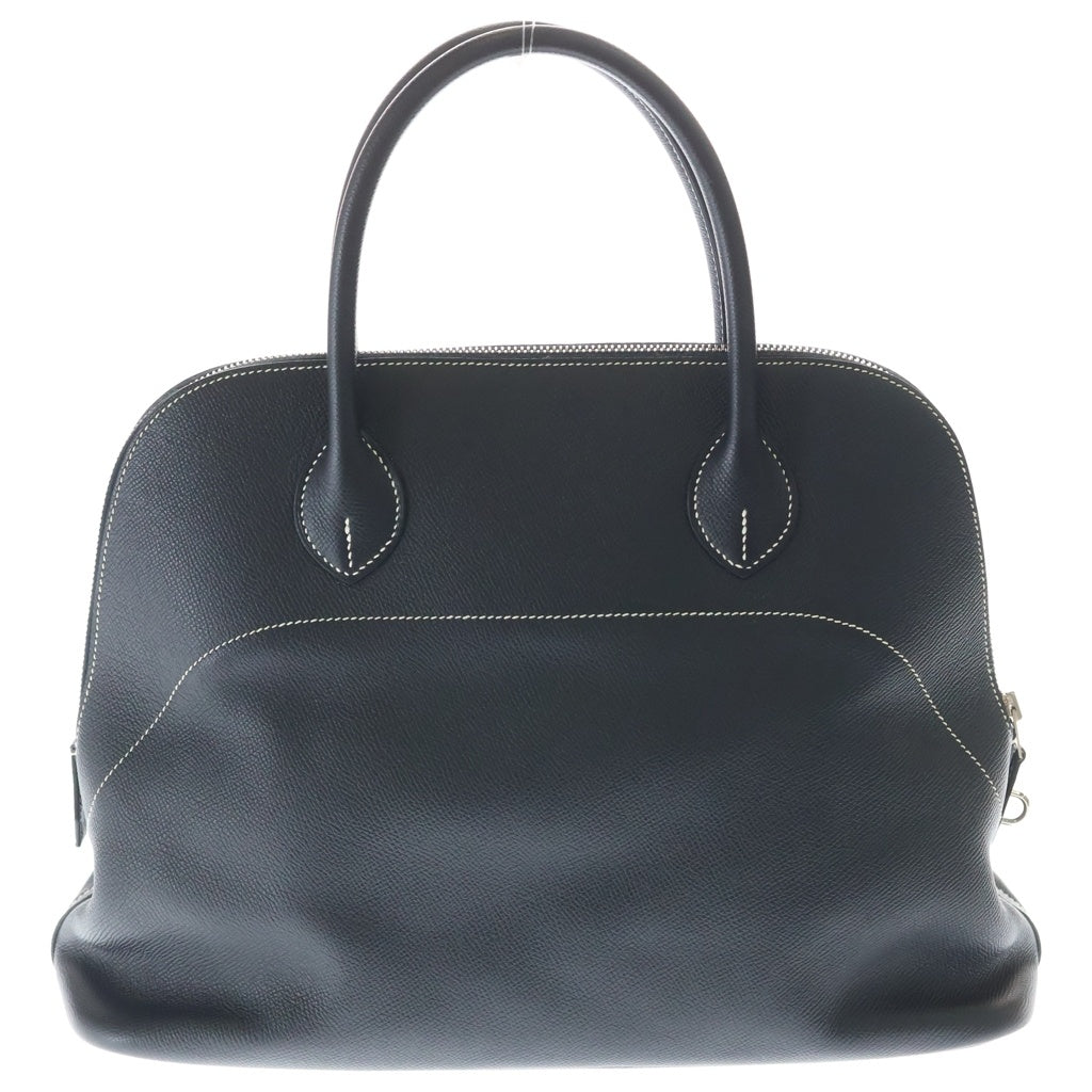 HERMES(エルメス) ボリードリラックス35 エプソン シルバー金具 T刻印 ハンドバッグ ブラック レディース