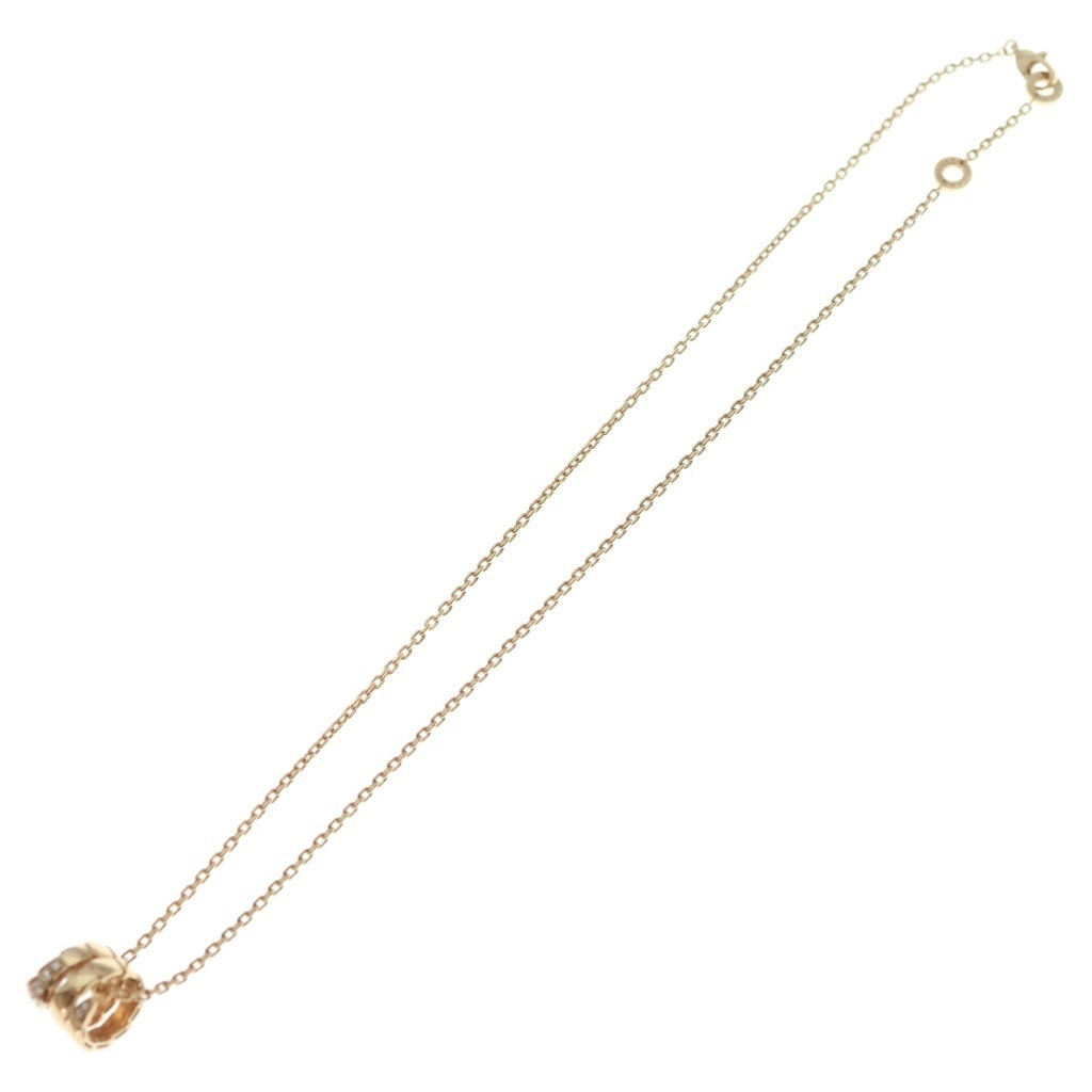 BVLGARI(ブルガリ) セルペンティ ヴァイパー ダイヤネックレス ペンダント チェーン ピンクゴールド Au750PG レディース