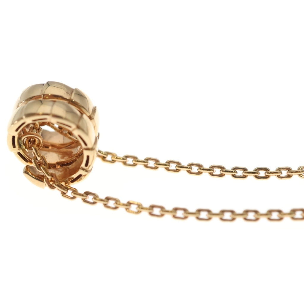 BVLGARI(ブルガリ) セルペンティ ヴァイパー ダイヤネックレス ペンダント チェーン ピンクゴールド Au750PG レディース