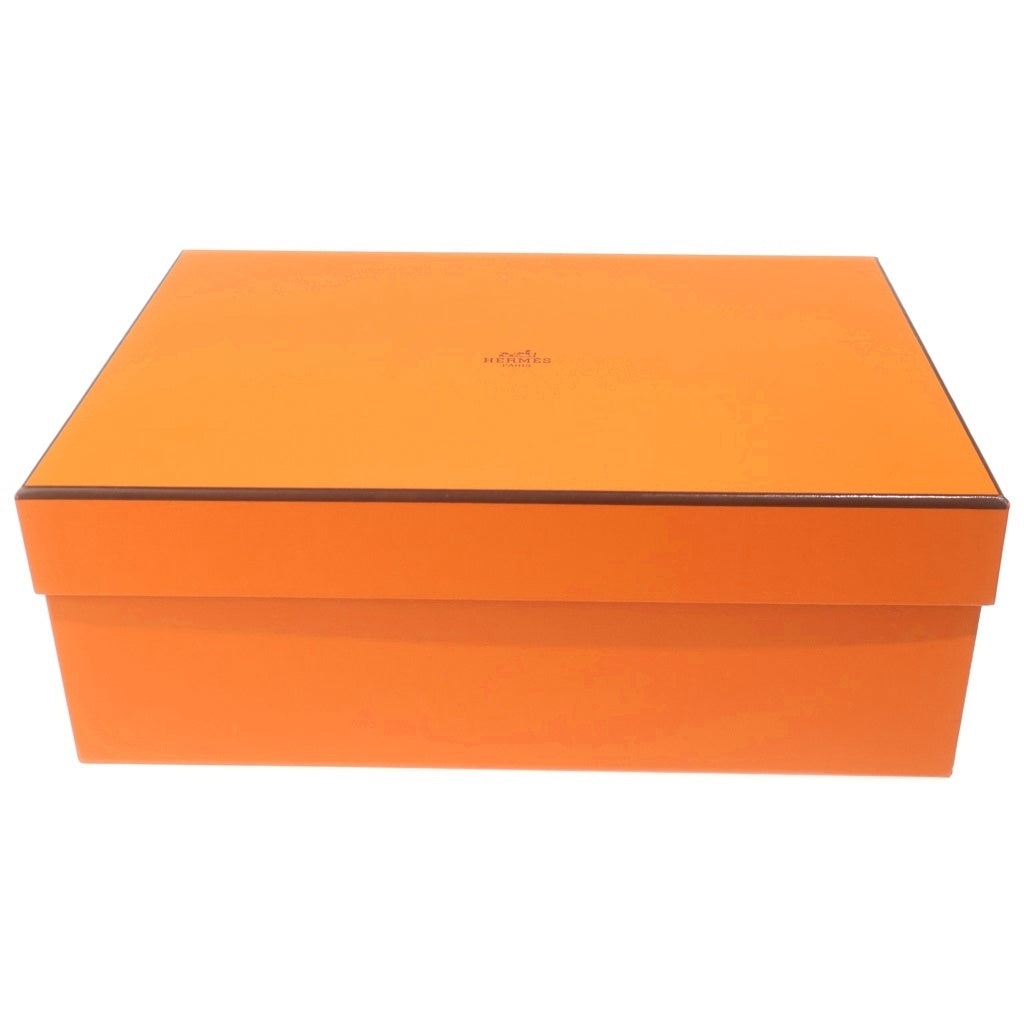 HERMES(エルメス) アンピール レザーサンダル ホワイト ケリー金具 レディース