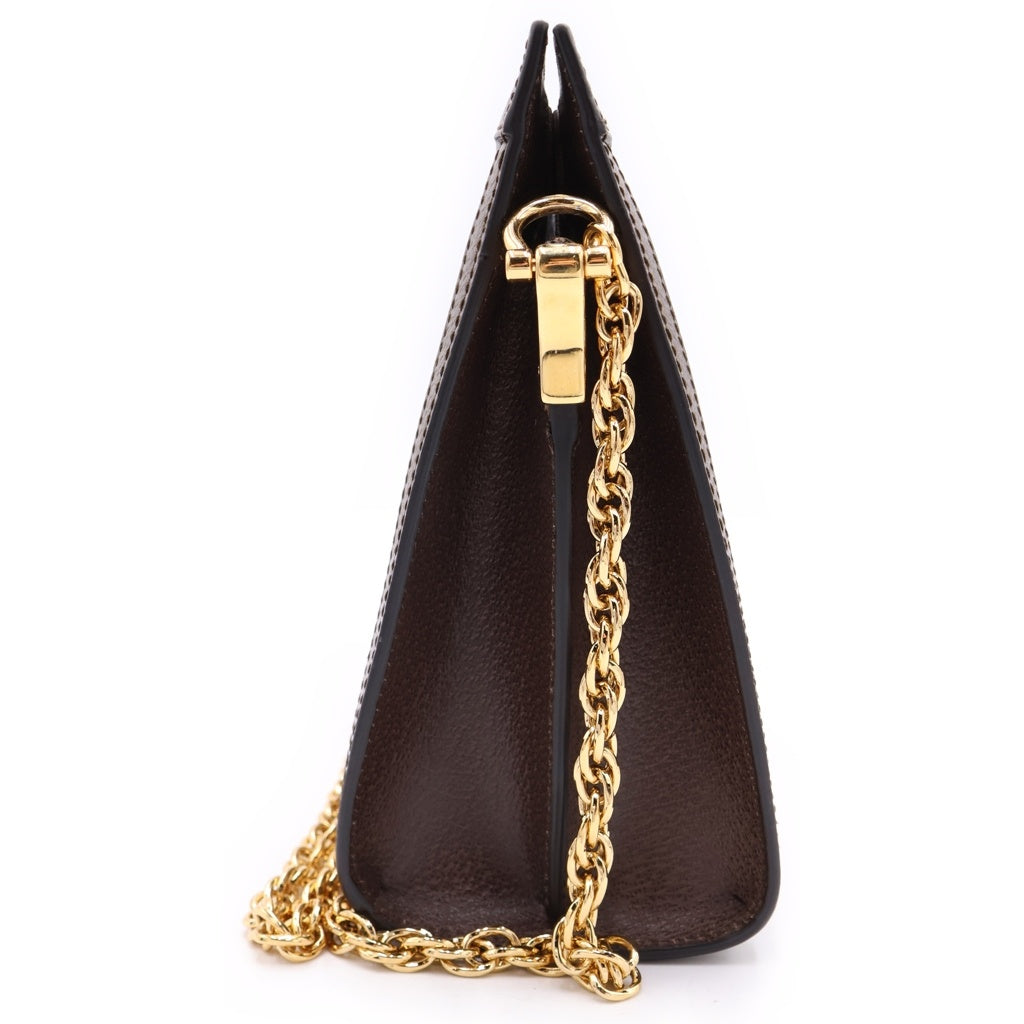 GUCCI(グッチ) チェーンショルダー オフディア GGスプリーム ミディアム PVC レザー 503876 レディース