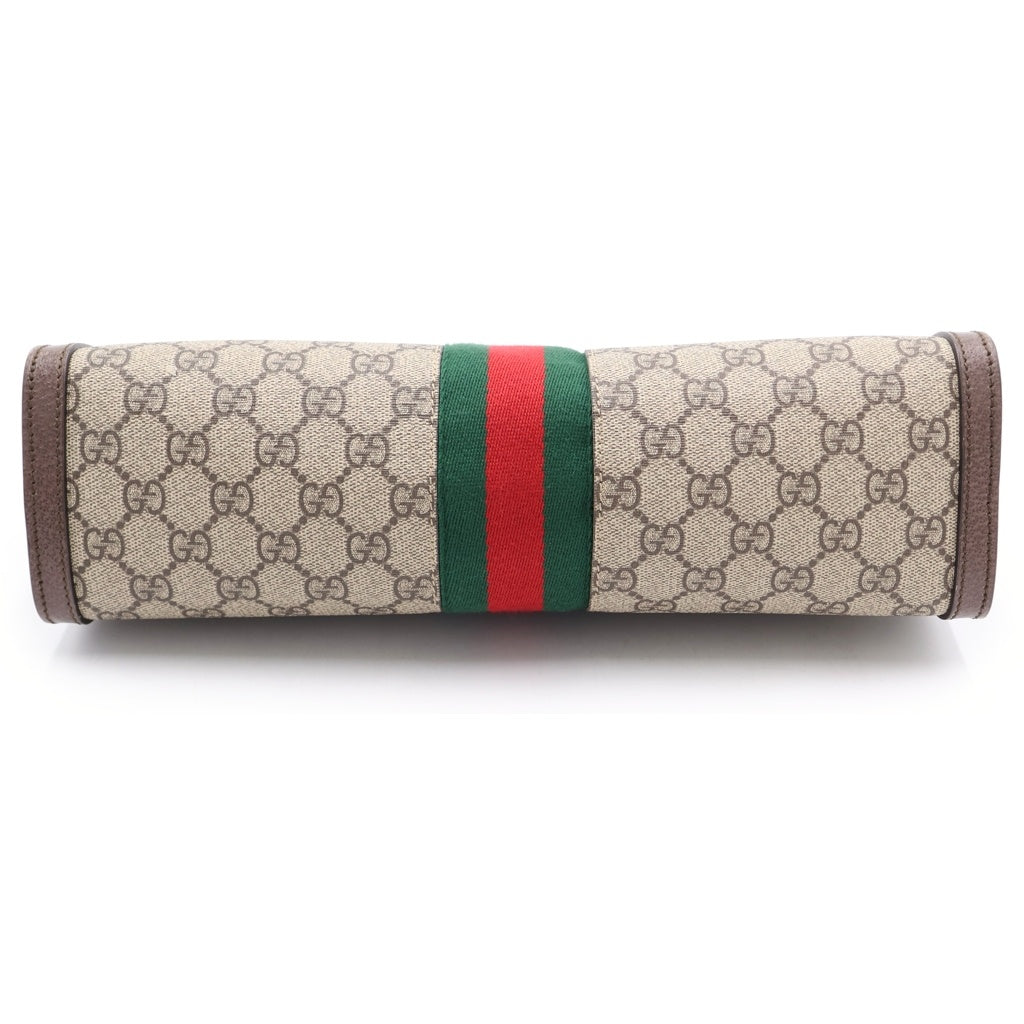 GUCCI(グッチ) チェーンショルダー オフディア GGスプリーム ミディアム PVC レザー 503876 レディース