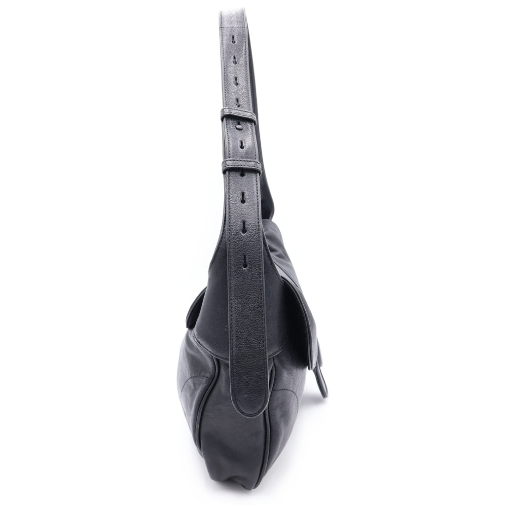 GUCCI(グッチ) アフロディーテ ショルダーバッグ ブラック レザー 767226 ブラック金具 レディース