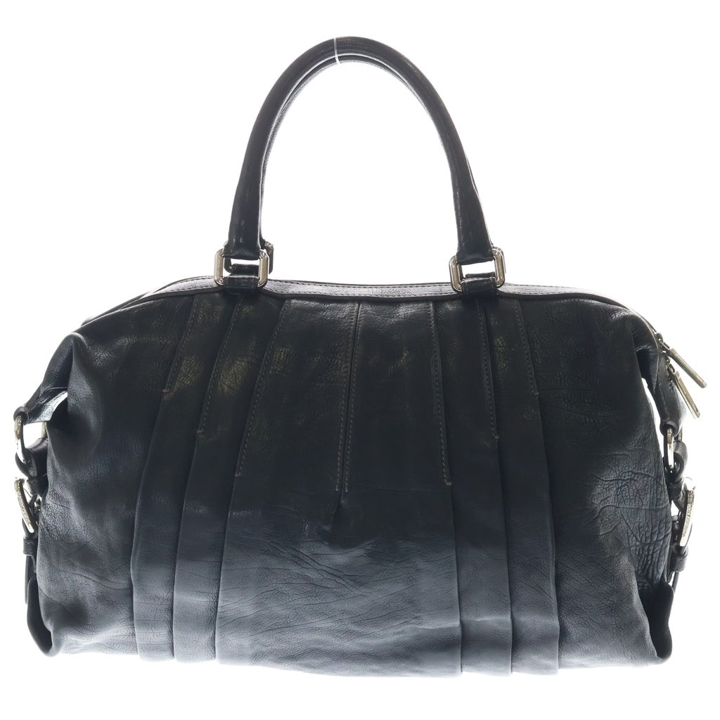 DOLCE & GABBANA(ドルチェアンドガッバーナ) 2wayバック ハンドバック レザー ブラック レディース