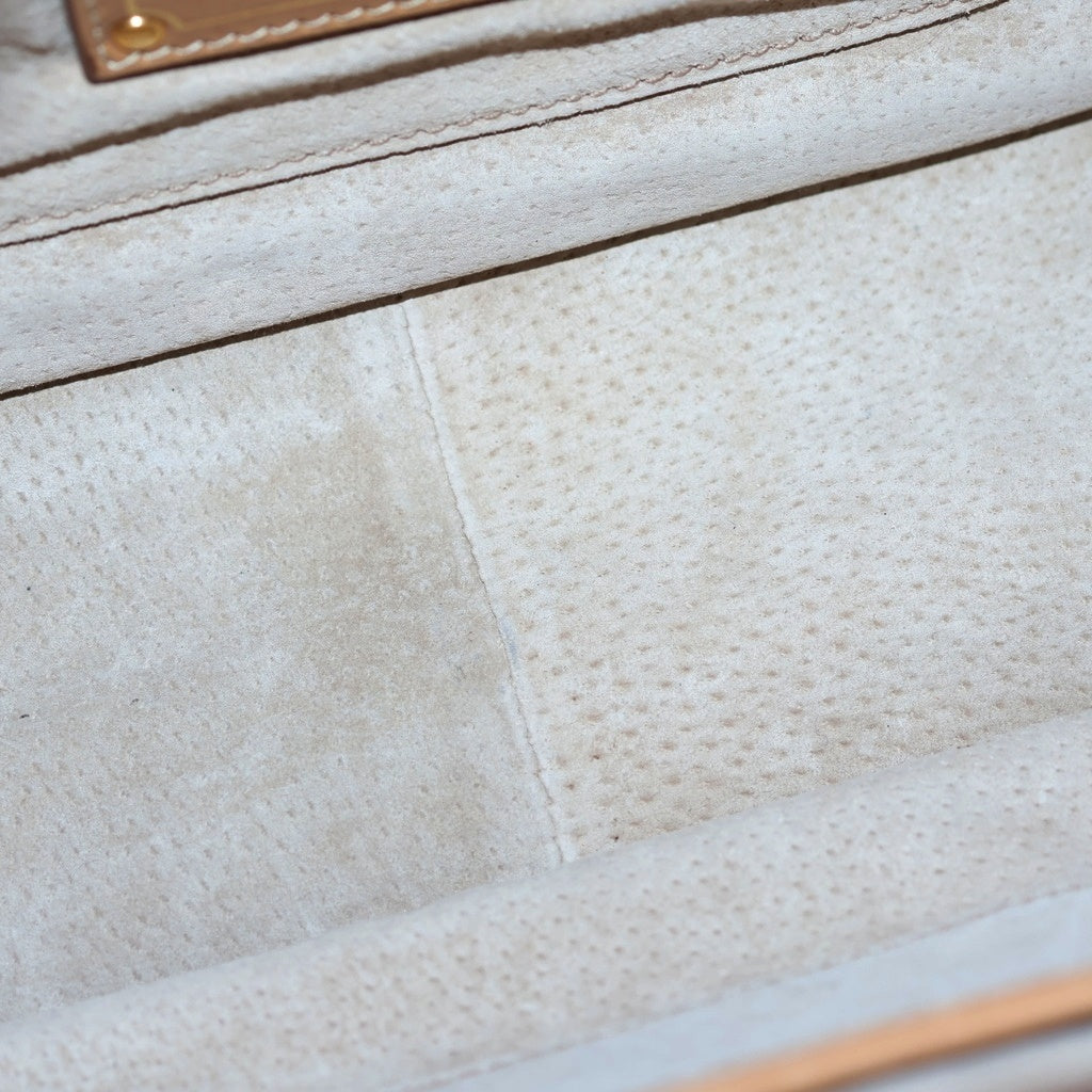PRADA(プラダ) 2WAYハンドバッグ ショルダーバッグ ブラウン ベージュ レザー BN2135 ゴールド金具 レディース