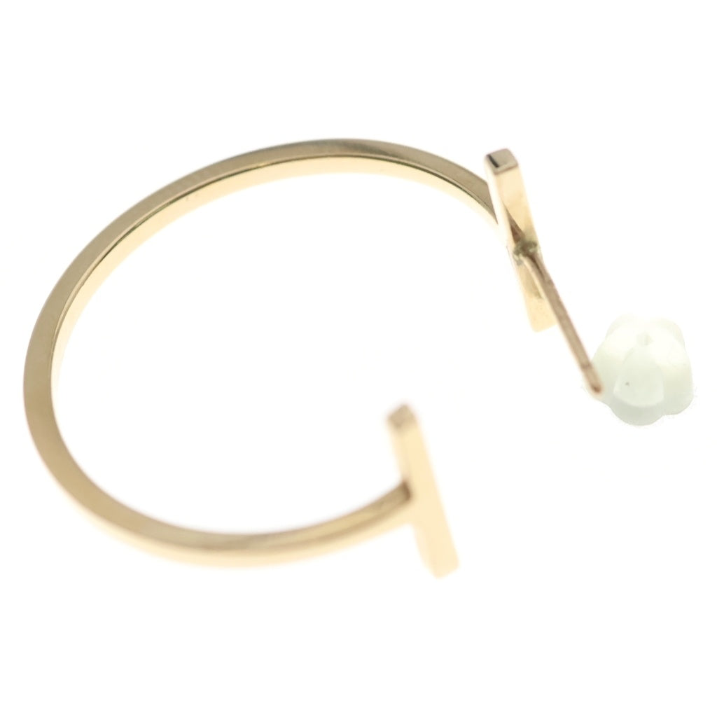 TIFFANY & Co.(ティファニー) Tワイヤー フープピアス K18PG ピンクゴールド レディース