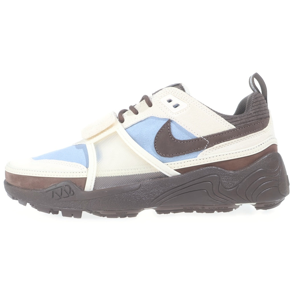 NIKE(ナイキ) ×TRAVIS SCOTT ZOOM FIELD JAXX トラヴィススコット ズーム フィールド ジャックス ローカットスニーカー ブラウン/ブルー HQ3072-400