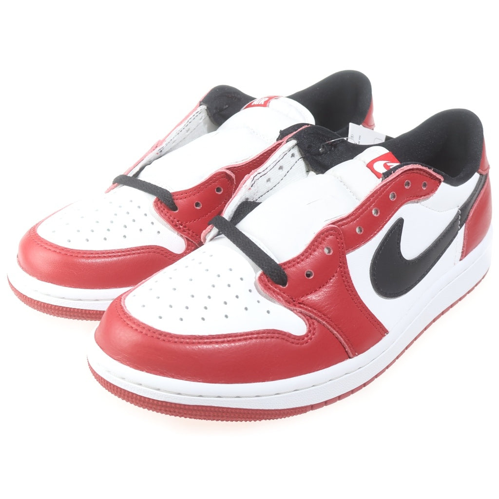 NIKE(ナイキ) AIR JORDAN 1 RETRO LOW OG CHICAGO エアジョーダン1 レトロ シカゴ ローカットスニーカー ホワイト/レッド US9/27cm HQ6998-600