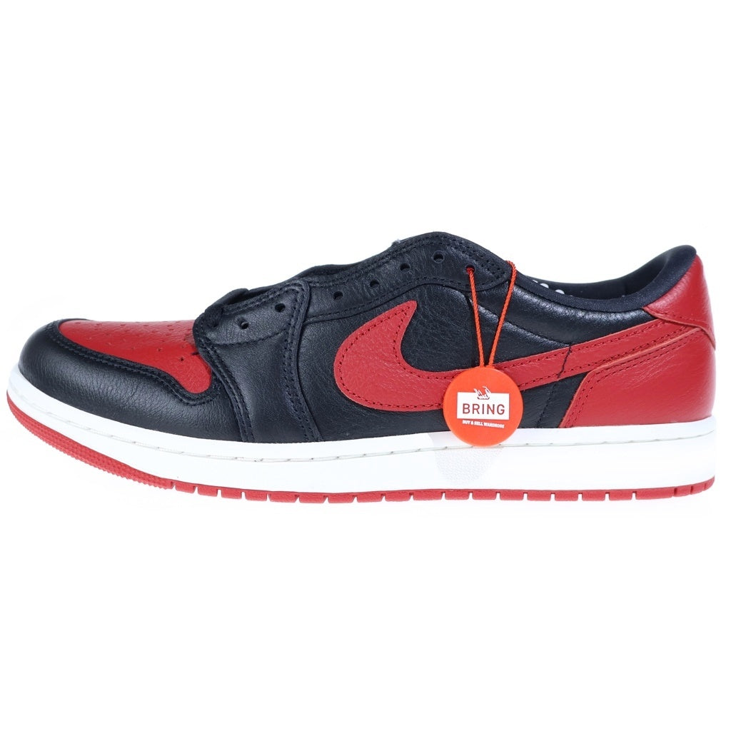 NIKE(ナイキ) AIR JORDAN 1 RETRO LOW OG エア ジョーダン 1 レトロ ローカットスニーカーUS10/28cm ブラック/レッド/ホワイト IW6276-001