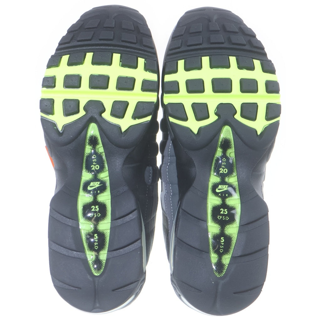 NIKE(ナイキ) AIR MAX 95 OG BIG BUBBLE エアマックス95 OG ビッグバブル ローカットスニーカー US10/28cm グレー/イエロー HM4740-001