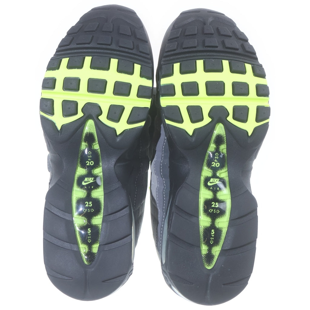 NIKE(ナイキ) AIR MAX 95 OG BIG BUBBLE エアマックス95 OG ビッグバブル ローカットスニーカー US9/27cm グレー/イエロー HM4740-001