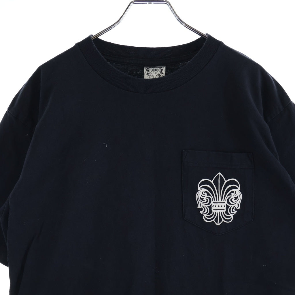 CHROME HEARTS(クロムハーツ) OLD BS FLUER TEE フレアプリント クルーネック 半袖Tシャツ カットソー ブラック