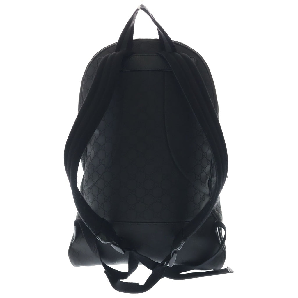 GUCCI(グッチ) GGナイロン バックパック リュックサック ブラック ナイロン×キャンバス 449181 ブラック金具