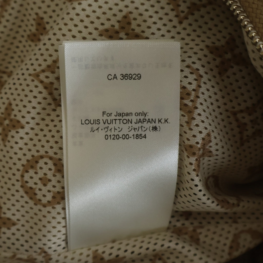 LOUIS VUITTON(ルイヴィトン) モノグラム ファジーウール フリース ボアジャケット アウター #36 ベージュ RW251WW NAG FSJA12 レディース