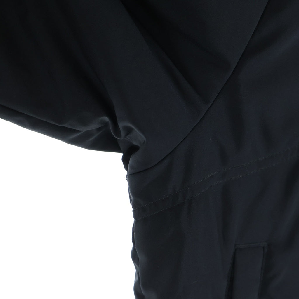 adidas(アディダス) コパ キルト 中綿 ジップアップ フライト ボンバー ジャケット ブルゾン MAー1 ブラック IY1597