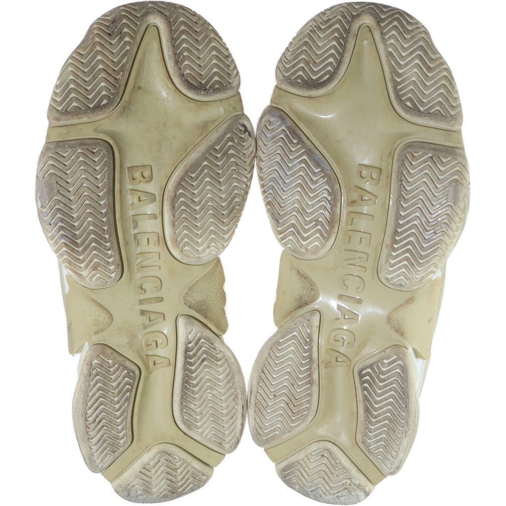 BALENCIAGA(バレンシアガ) TRIPLE S トリプルエス エンブロイダリー ローカットシューズ スニーカー #US8/27cm ホワイト 534217
