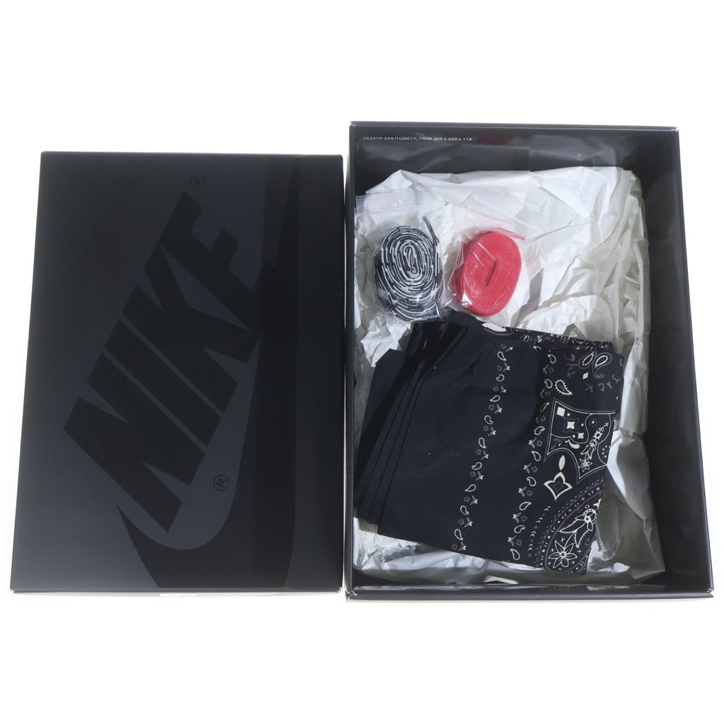 NIKE(ナイキ) ×TRAVIS SCOTT AIR JORDAN 1 LOW OG SP BLACK PHANTOM エアジョーダン1 ブラックファントム ローカットスニーカー ブラック US9.5/27.5cm DM7866-001