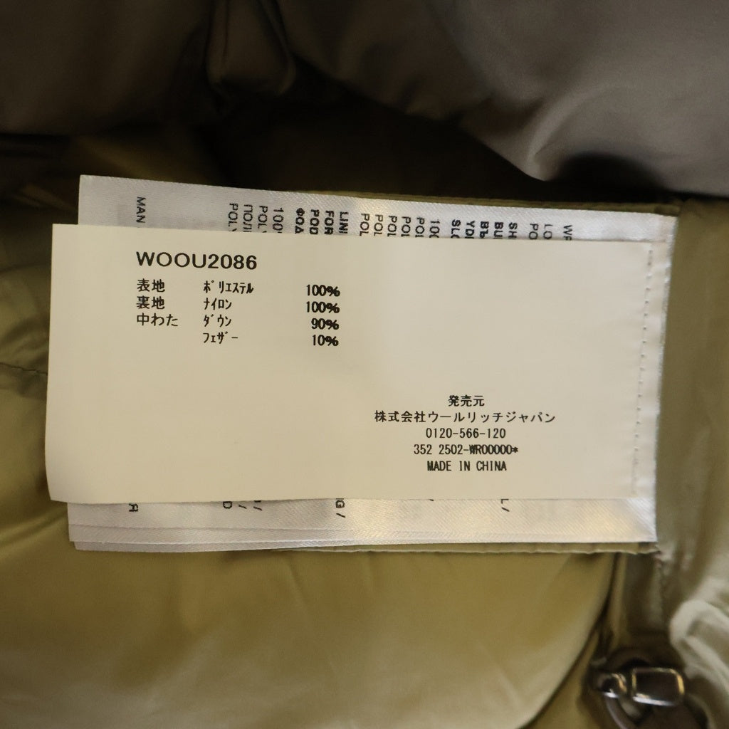 WOOLRICH(ウールリッチ) CLOUD EAGLE JACKET クラウド イーグル ジャケット ポリエステル ダウンジャケット アウター #S グレージュ