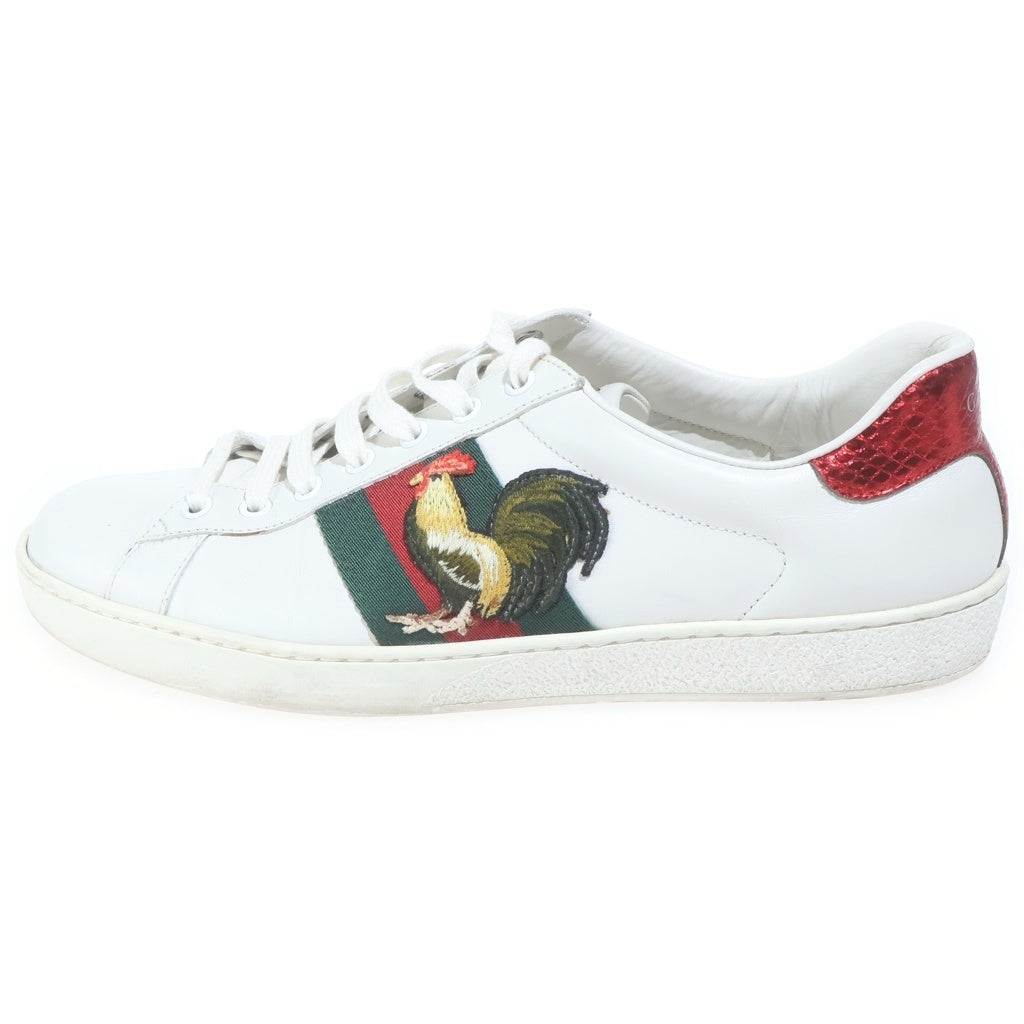 GUCCI(グッチ) ローカットスニーカー エース エンブロイダリー 刺繍 ホワイト 8サイズ 470112
