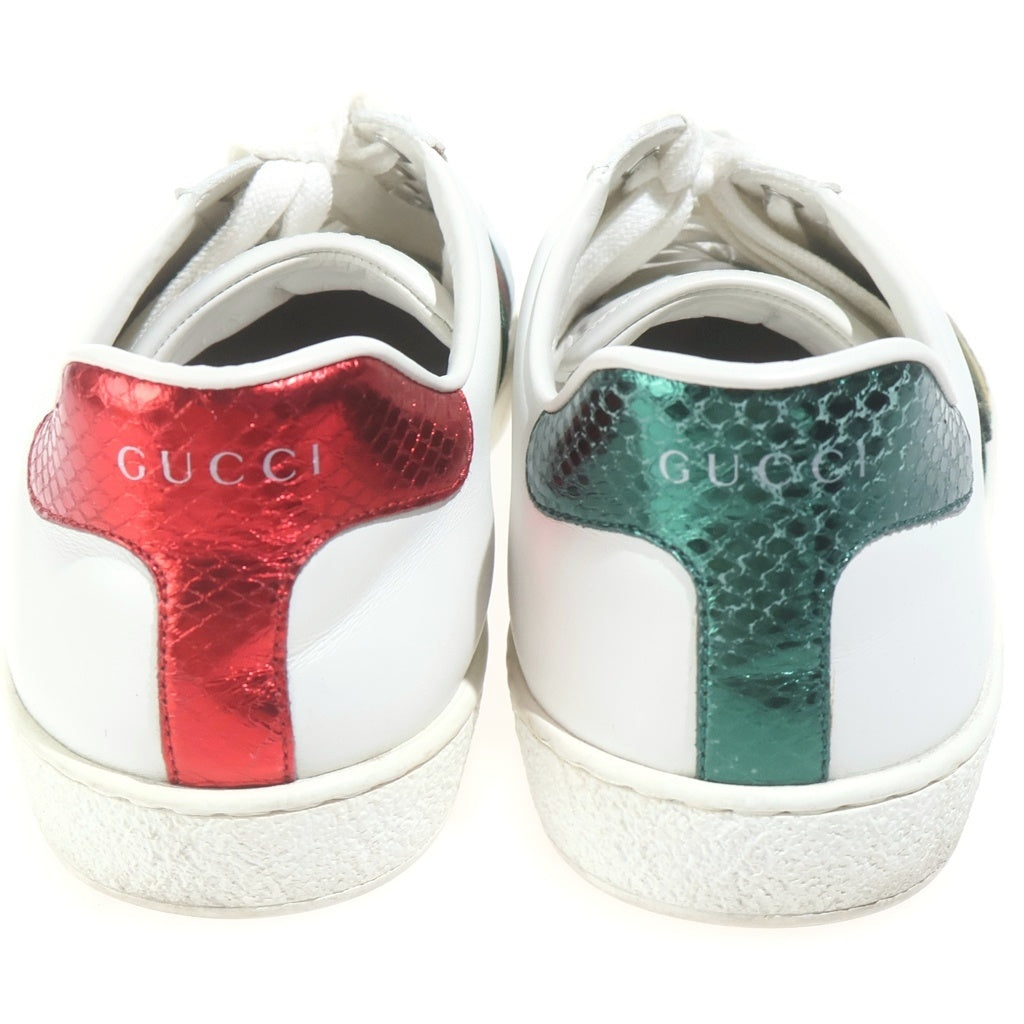 GUCCI(グッチ) ローカットスニーカー エース エンブロイダリー 刺繍 ホワイト 8サイズ 470112