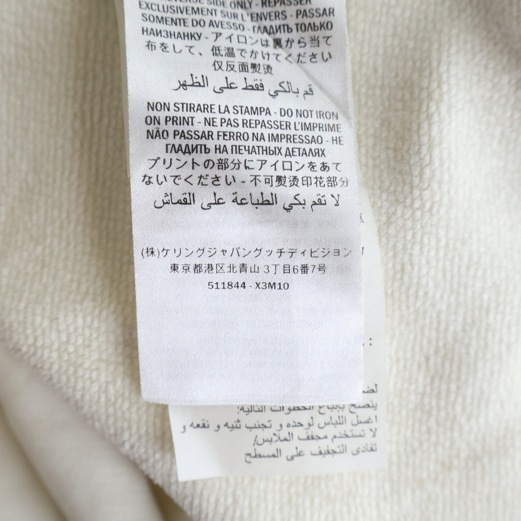 GUCCI(グッチ) 19AW シティロゴ スウェット コットン アイボリー Lサイズ 511844