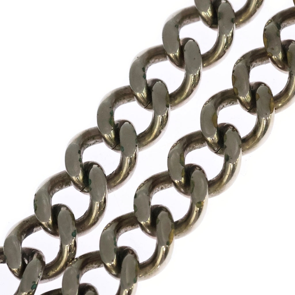 Christian Dior(クリスチャンディオール) CD アイコン チェーンリンク ネックレス チョーカー シルバー