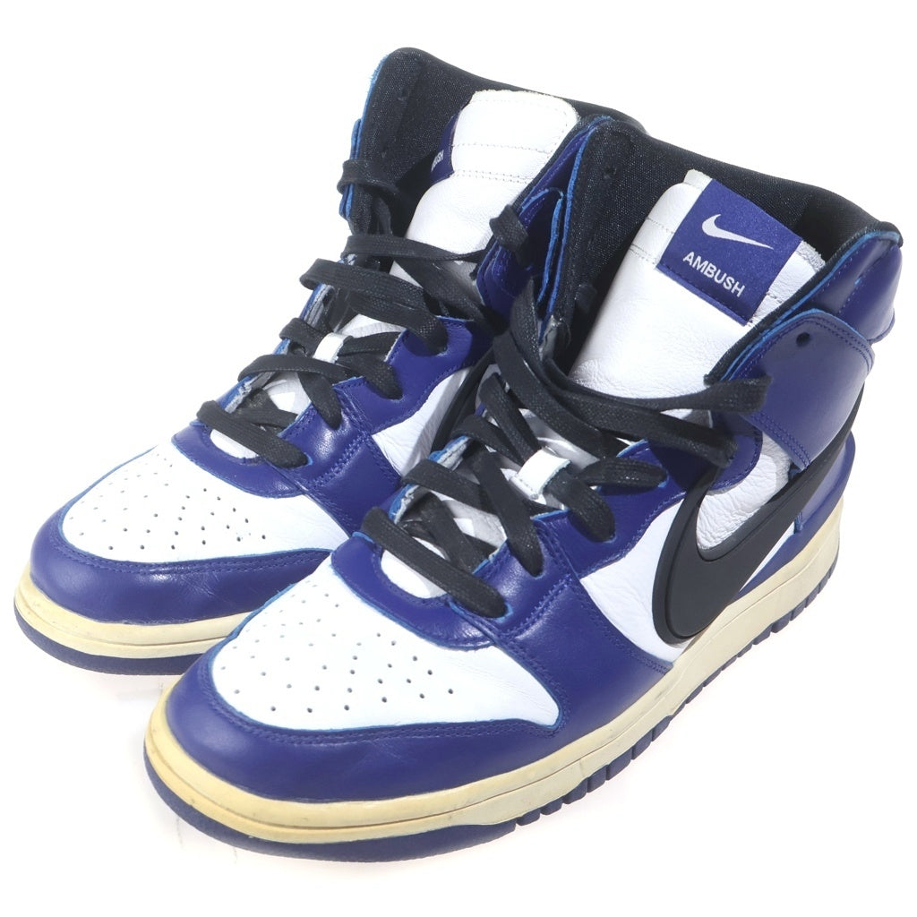 NIKE(ナイキ) ×AMBUSH DUNK HIGH DEEP ROYAL アンブッシュ ダンク ディープロイヤル ハイカットスニーカー ブルー/ホワイト US11/29cm CU7544-400 CU7544-400 箱