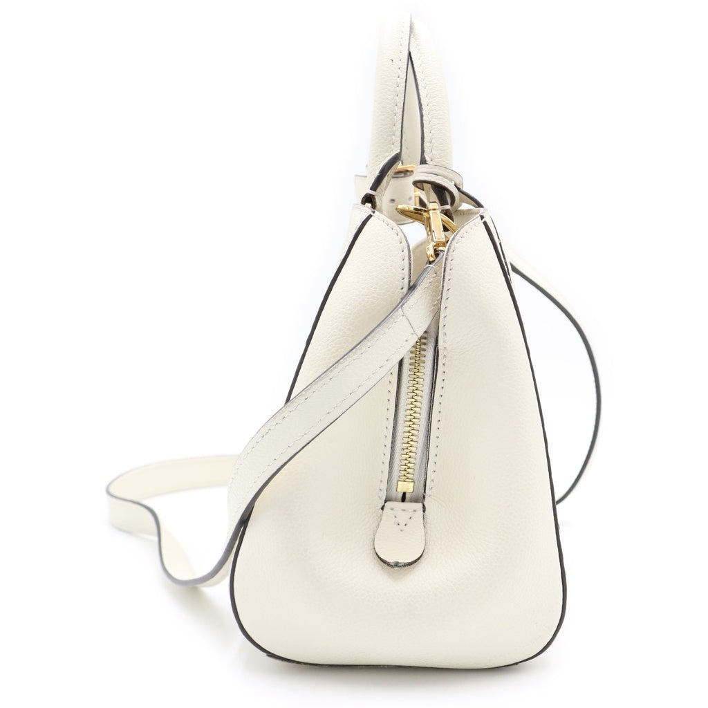LOUIS VUITTON(ルイヴィトン) モノグラムアンプラント モンテーニュBB クレーム 2WAYハンドバッグ ショルダーバッグ ホワイト レザー M44607 ゴールド金具 レディース