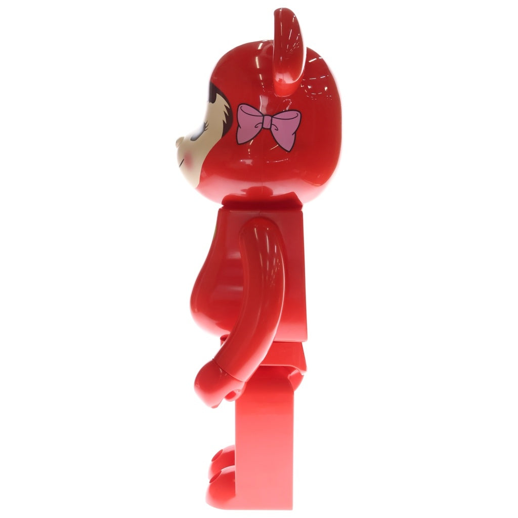 BE@RBRICK(ベアブリック) ×不二家 達磨 ペコちゃん 1000% フィギュア 人形 レッド