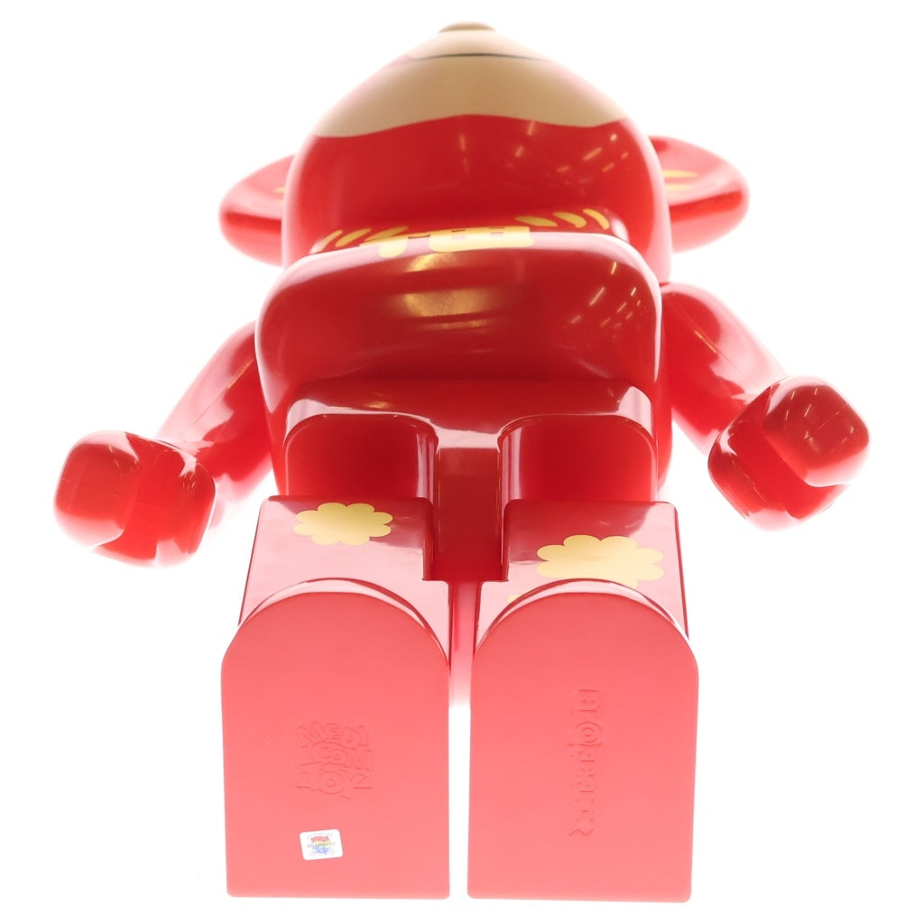 BE@RBRICK(ベアブリック) ×不二家 達磨 ペコちゃん 1000% フィギュア 人形 レッド