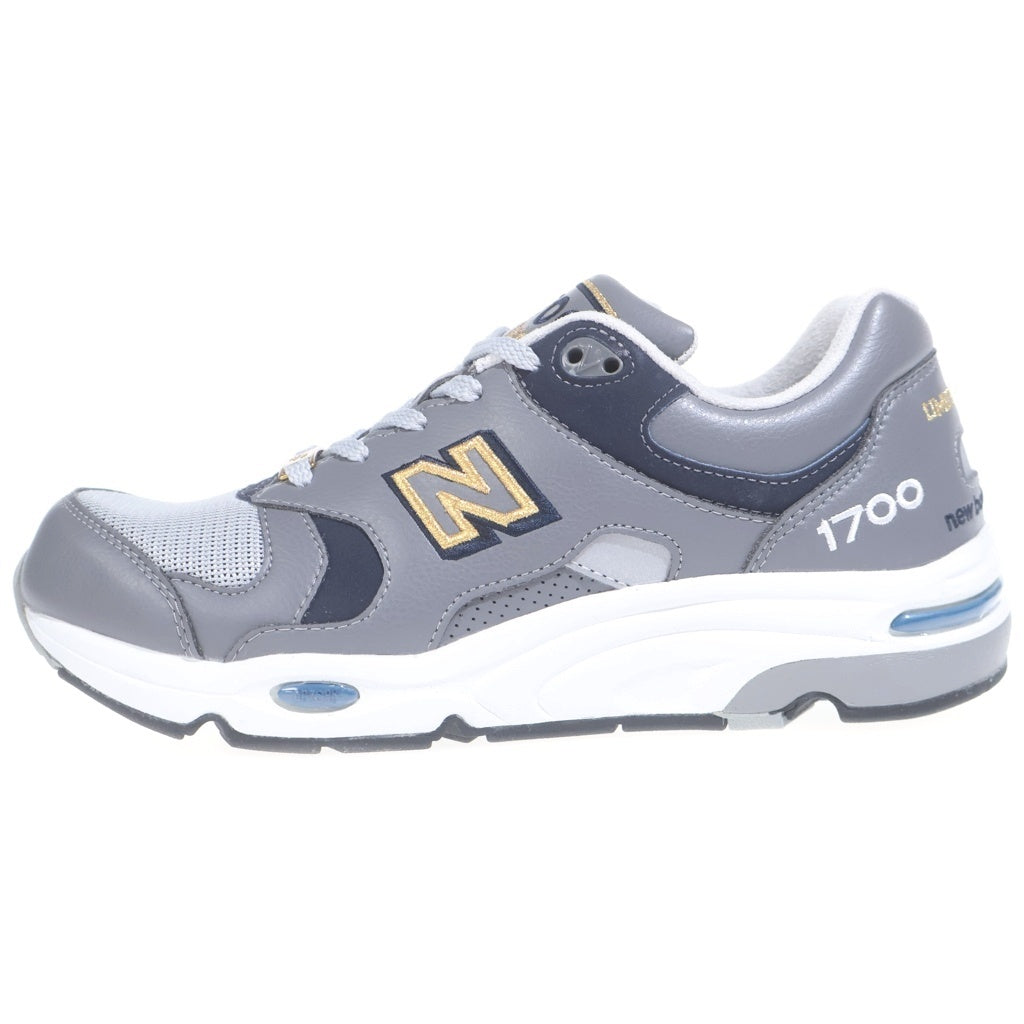 New Balance(ニューバランス) CM1700NJ レザー メッシュ ローカットスニーカー グレー US8/26cm