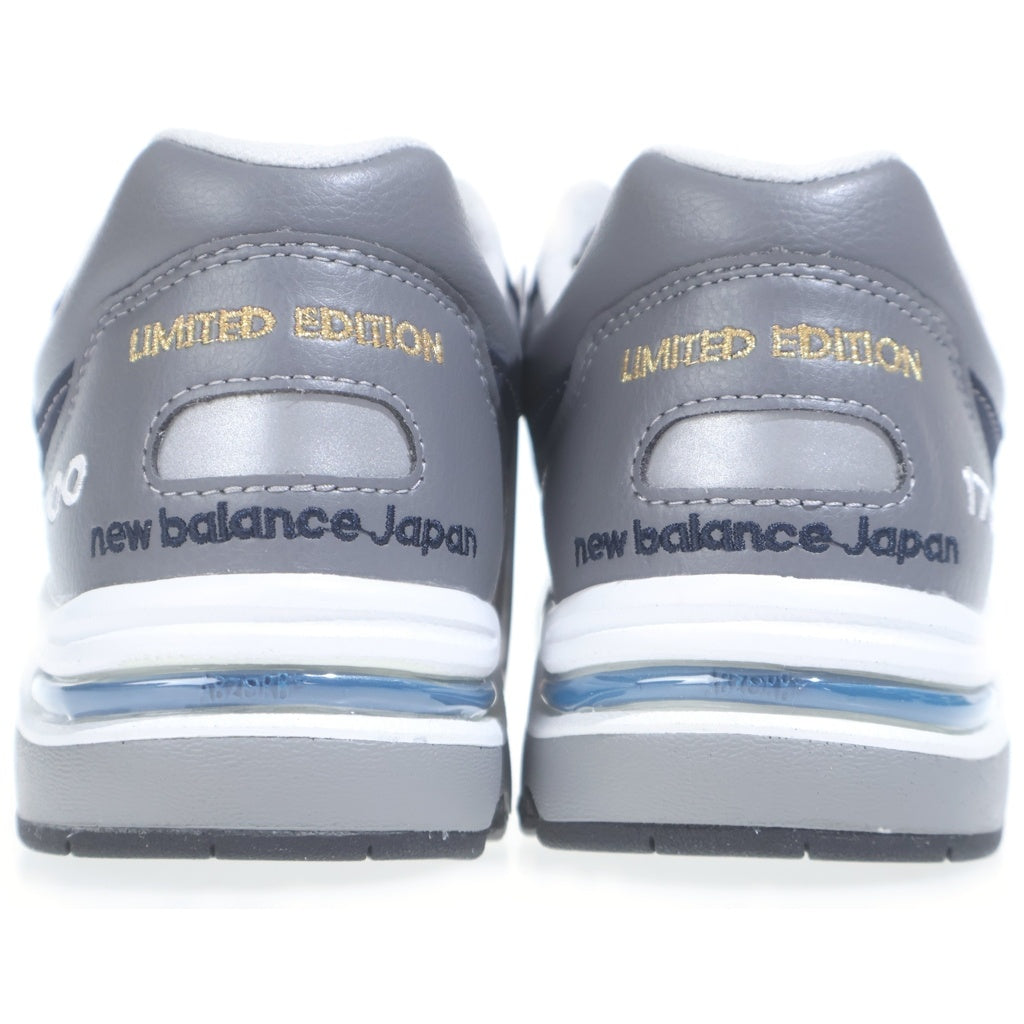 New Balance(ニューバランス) CM1700NJ レザー メッシュ ローカットスニーカー グレー US8/26cm