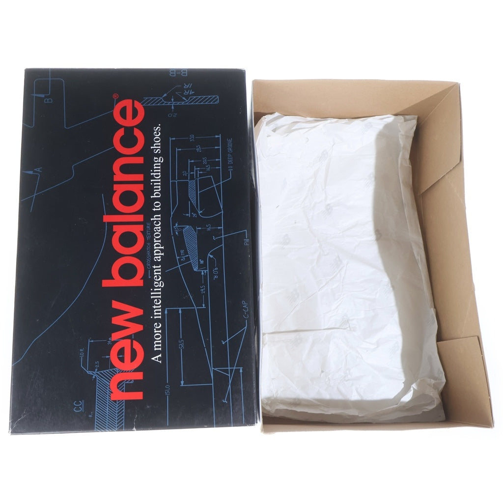 New Balance(ニューバランス) CM1700NJ レザー メッシュ ローカットスニーカー グレー US8/26cm